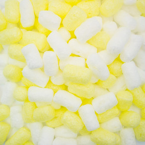 Fixační výplňová tělíska Pack Chips BIO, 200 litrů, v krabici - Vanilla Bloom