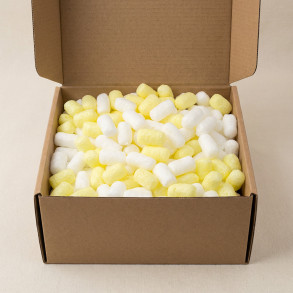 Fixační výplňová tělíska Pack Chips BIO, 200 litrů, v krabici - Vanilla Bloom