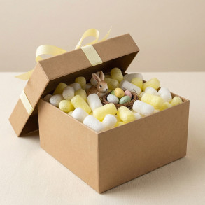 Fixační výplňová tělíska Pack Chips BIO, 200 litrů, v krabici - Vanilla Bloom