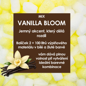 Fixační výplňová tělíska Pack Chips BIO, 200 litrů, v krabici - Vanilla Bloom