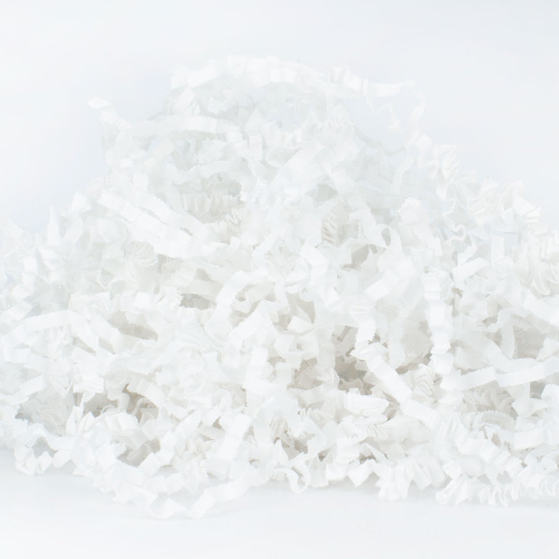 Papírové hobliny barva bílá 1kg