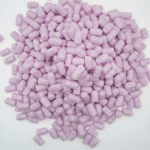 Fixační výplňová tělíska Pack Chips BIO, 400 litrů, Levandule