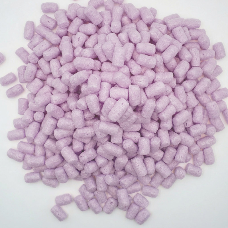 Fixační výplňová tělíska Pack Chips BIO, 400 litrů, Levandule