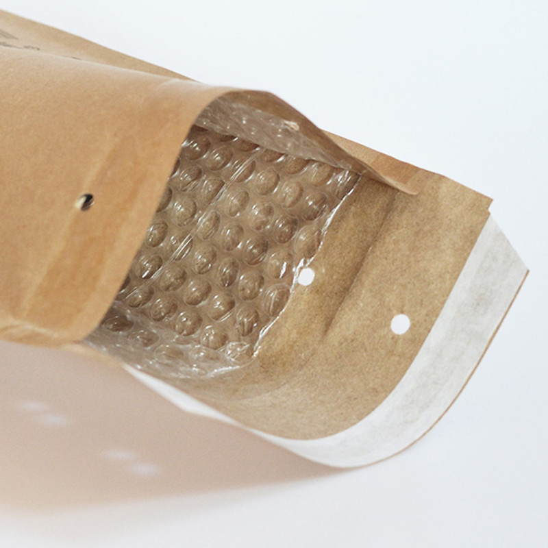 Bublinková obálka hnědá, E15 240x275 mm, balení 100 ks EKO TAP Comebag®