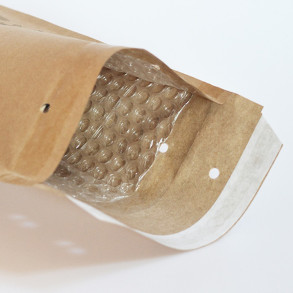 Bublinková obálka hnědá, CD 200x175 mm, balení 100 ks EKO TAP Comebag®