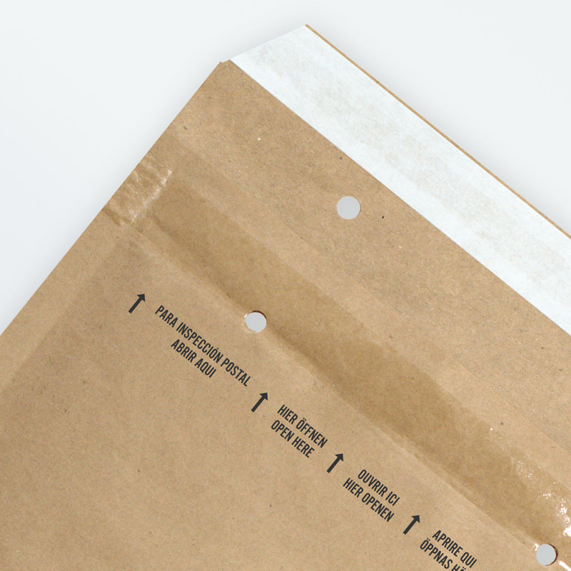 Bublinková obálka hnědá, CD 200x175 mm, balení 100 ks EKO TAP Comebag®