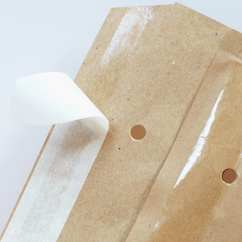 Bublinková obálka hnědá, DIN Lang 235x122 mm, balení 100 ks EKO TAP Comebag®