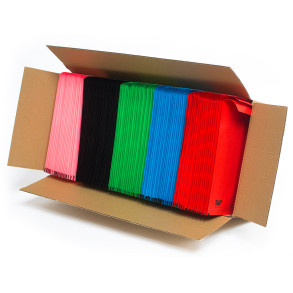 Bublinková obálka černá, CD 200x175 mm, balení 100 ks EKO TAP Comebag®