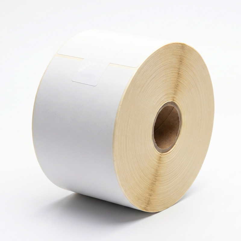 Termoetikety 103x199 mm bílé – 1000 ks, dutinka 40 mm, perforace