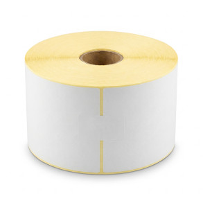 Termoetikety 103x199 mm bílé – 1000 ks, dutinka 40 mm, perforace