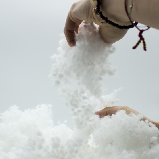 Výplň z dutého vlákna 1kg – antialergické silikonové kuličky