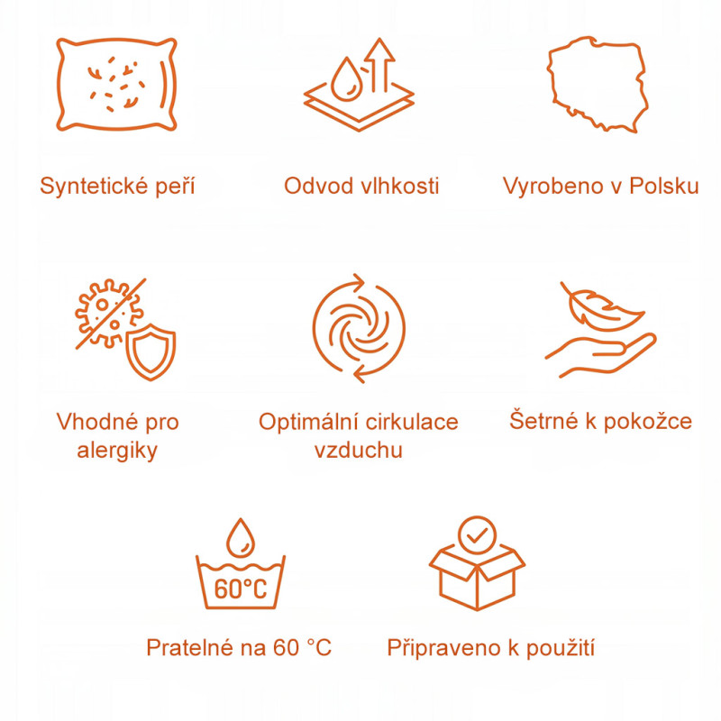 Výplň z dutého vlákna 3kg – antialergické silikonové kuličky