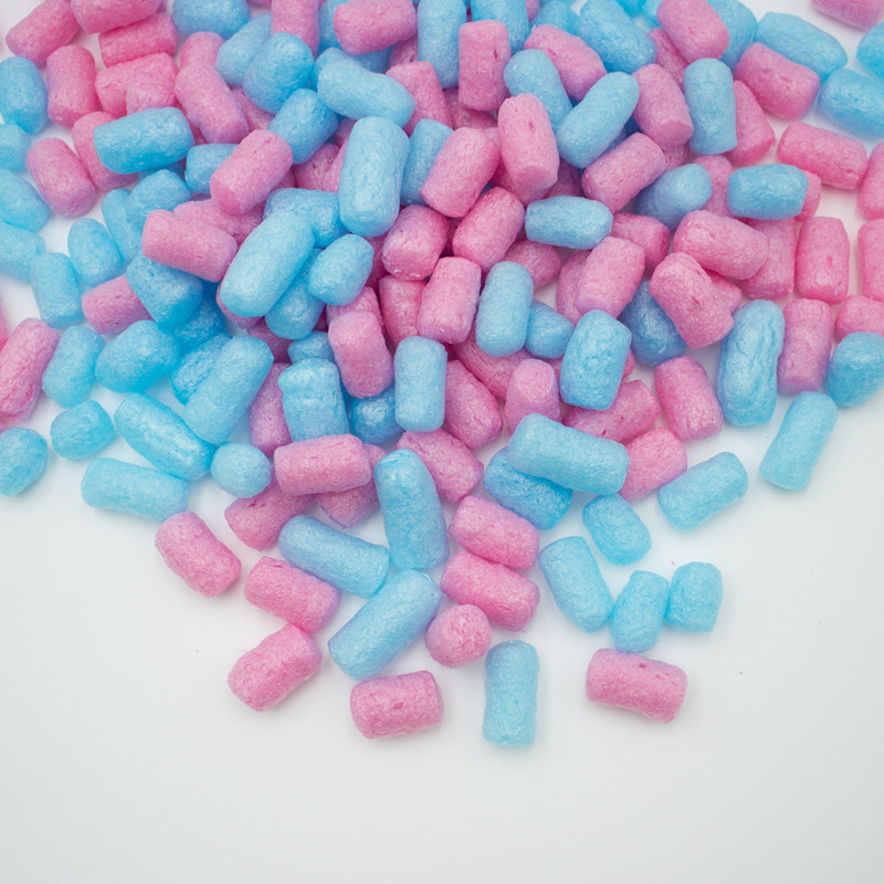 Fixační výplňová tělíska Pack Chips BIO, 200 litrů, v krabici - Bubble Gum