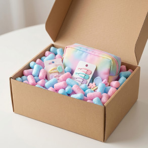 Fixační výplňová tělíska Pack Chips BIO, 200 litrů, v krabici - Bubble Gum