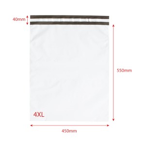 Plastové obálky 4XL 450x550 50ks bez potisku