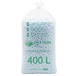 EKO Škrobové Pack Chips Bio 400l Aqua