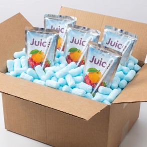 Fixační výplňová tělíska Pack Chips BIO, 100 litrů, modrá