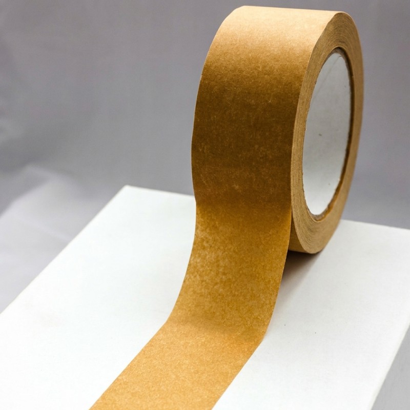Lepicí páska papírová, solvent, šíře 48 mm, návin 50 m