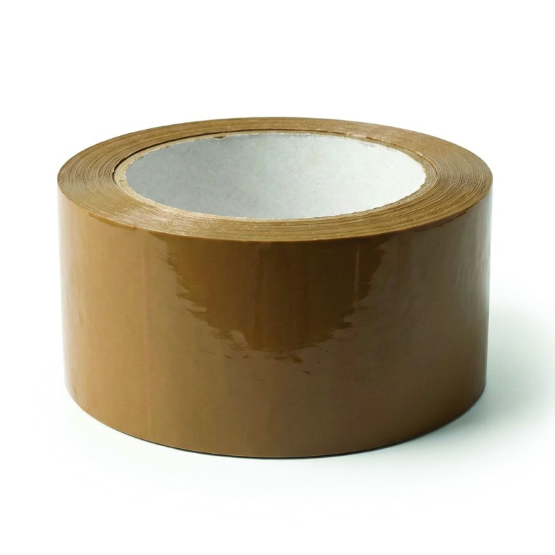 Lepicí páska akrylová 48 mm × 60 m Hnědá, sada 36 ks.