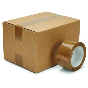 Lepicí páska akrylová 48 mm × 60 m Hnědá, sada 36 ks.