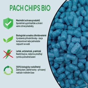 Fixační výplňová tělíska Pack Chips BIO, 400 litrů, Laguna Premium