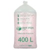 Fixační výplňová tělíska Pack Chips BIO, 400 litrů, Pudrová