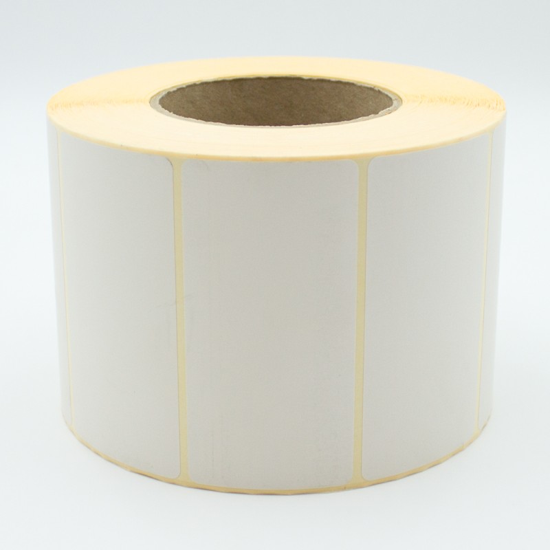 Termoetikety na kotouči 100x50 mm bílé, 2000 etiket, Dutinka 76 mm