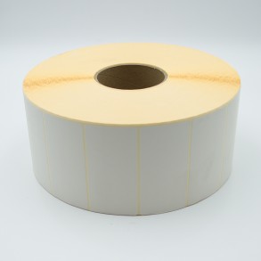 Termoetikety na kotouči 100x50 mm bílé, 6000 etiket, Dutinka 76 mm