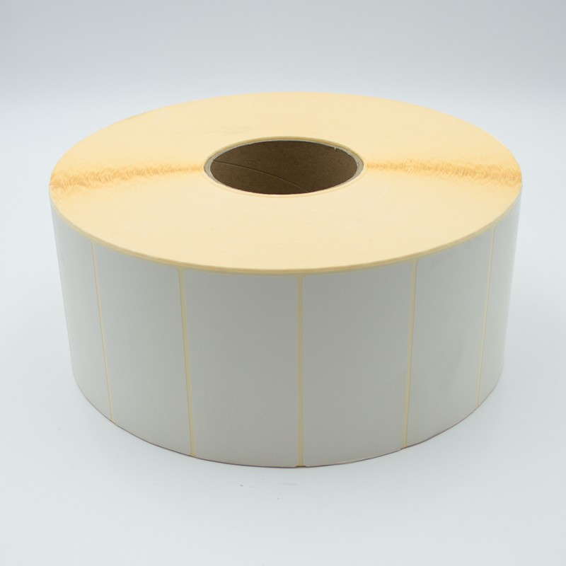 Termoetikety na kotouči 100x50 mm bílé, 6000 etiket, Dutinka 76 mm