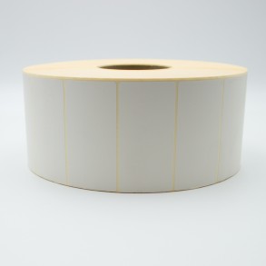 Termoetikety na kotouči 100x50 mm bílé, 6000 etiket, Dutinka 76 mm