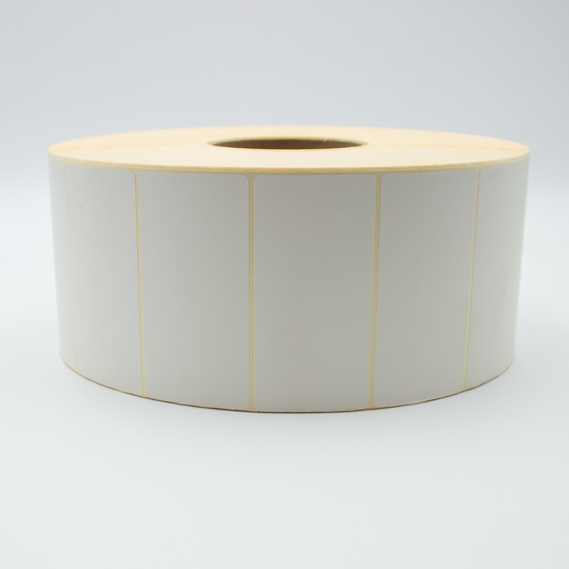 Termoetikety na kotouči 100x50 mm bílé, 6000 etiket, Dutinka 76 mm