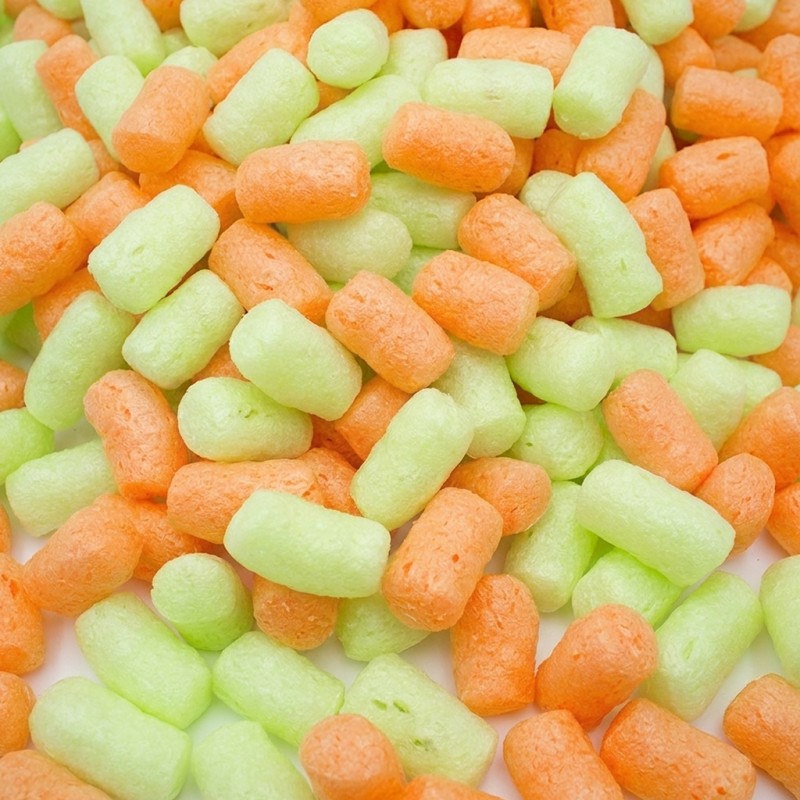 Fixační výplňová tělíska Pack Chips BIO, 200 litrů, v krabici - Pumpkin