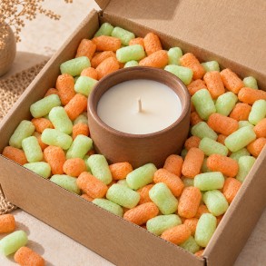 Fixační výplňová tělíska Pack Chips BIO, 200 litrů, v krabici - Pumpkin