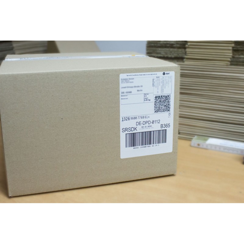 Termoetikety 100x150 mm bilé, návin 500ks, dutinka 25mm Perforace