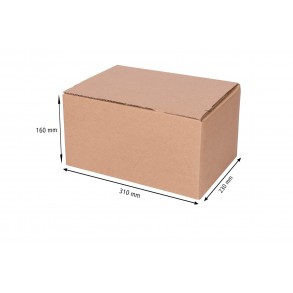 Krabice s automatickým dnem 310x230x160mm F703 100ks