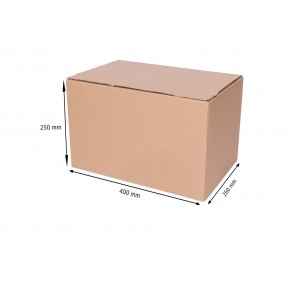 Krabice s automatickým dnem 400x260x250mm F703 100ks