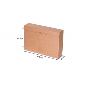 Krabice s fixační fólií 310x200x65mm A4 100ks