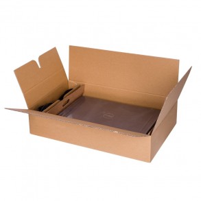 Krabice s fixační fólií 410x308x86mm na notebook15" 100ks